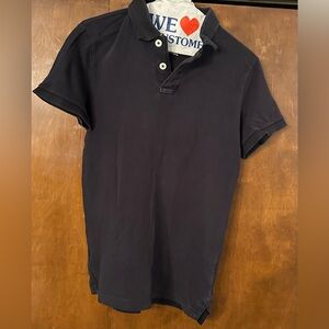 Men’s Navy Blue Aeropostale Polo Shirt size S/P
